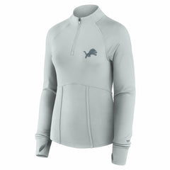 Detroit Lions Women's Elements Raglan Quarter-Zip Jacket | NFL On sale