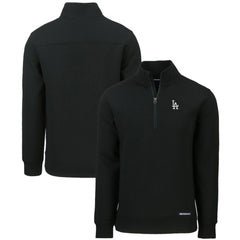 Los Angeles Dodgers Cutter & Buck Roam Eco Recycled Quarter-Zip Pullover - MLB Pullover