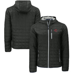 Cincinnati Reds Cutter & Buck Rainier Primaloft Eco Full-Zip Hooded Jacket - MLB Jackets