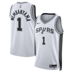White Victor Wembanyama San Antonio Spurs Unisex Swingman Jersey | NBA