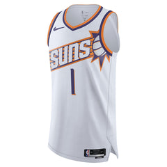 White Devin Booker Phoenix Suns Authentic Jersey | NBA