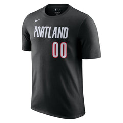 Black Scoot Henderson Portland Trail Blazers Icon Edition Name & Number T-Shirt | NBA