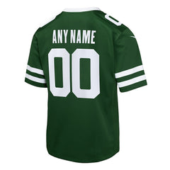 New York Jets Youth Custom Game Jersey | NFL Discount