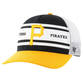 Pittsburgh Pirates '47 Gridiron Super Stripe Relaxed Trucker Hitch Adjustable Hat - MLB Hats