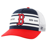 Boston Red Sox '47 Gridiron Super Stripe Relaxed Trucker Hitch Adjustable Hat - MLB Hats