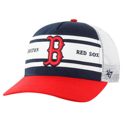 Boston Red Sox '47 Gridiron Super Stripe Relaxed Trucker Hitch Adjustable Hat - MLB Hats
