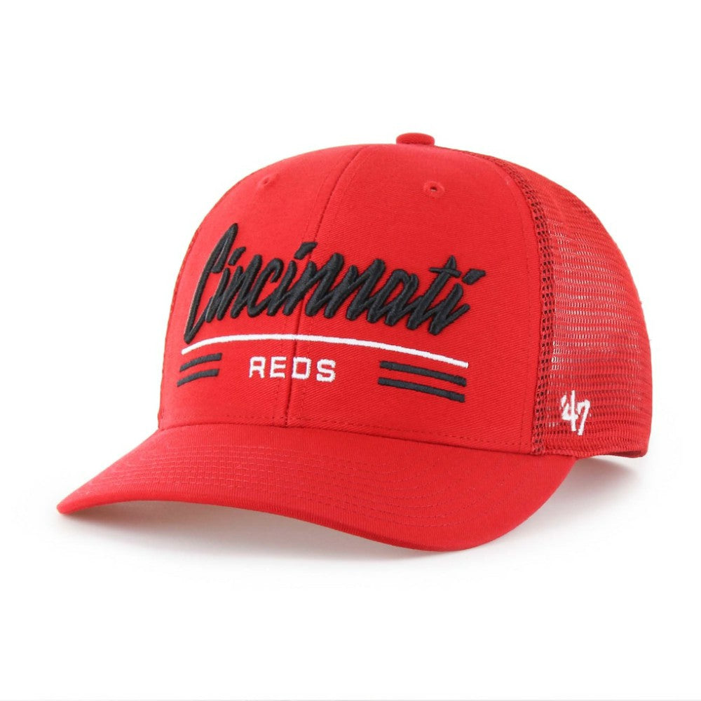Cincinnati Reds '47 Garner Trucker Adjustable Hat - MLB Hats
