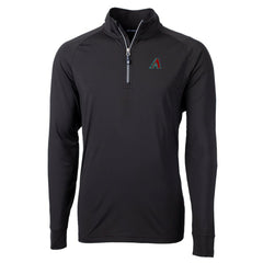 Arizona Diamondbacks Cutter & Buck Adapt Eco Knit Recycled Quarter-Zip Pullover Top - MLB Pullover
