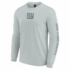 New York Giants Unisex Elements Strive Long Sleeve T-Shirt | NFL Outlet