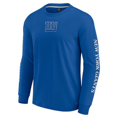 New York Giants Unisex Elements Strive Long Sleeve T-Shirt | NFL Hot