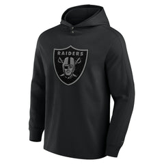 Las Vegas Raiders Elements Blaze Tri-Blend Long Sleeve Hoodie T-Shirt | NFL On sale