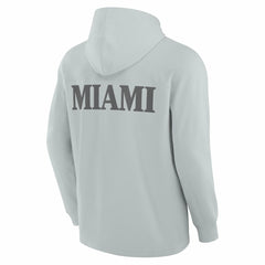 Miami Dolphins Elements Blaze Tri-Blend Long Sleeve Hoodie T-Shirt | NFL Near me
