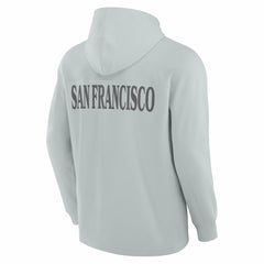 San Francisco 49ers Elements Blaze Tri-Blend Long Sleeve Hoodie T-Shirt | NFL Outlet
