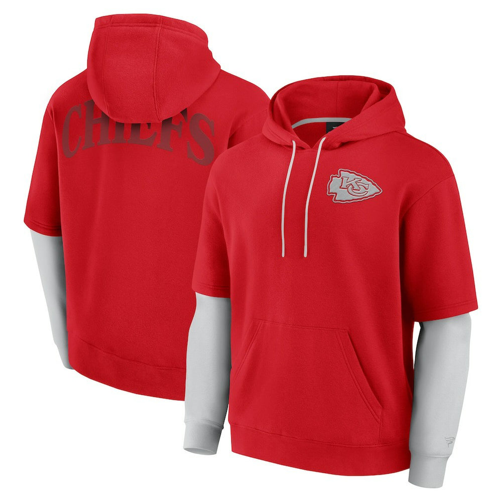Kansas City Chiefs Unisex Sleek Elements Pullover Hoodie | NFL Sale