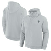 Minnesota Vikings Unisex Front Office Full-Zip Hoodie | NFL US