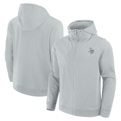 Minnesota Vikings Unisex Front Office Full-Zip Hoodie | NFL US