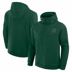 Green Bay Packers Unisex Front Office Full-Zip Hoodie | NFL New