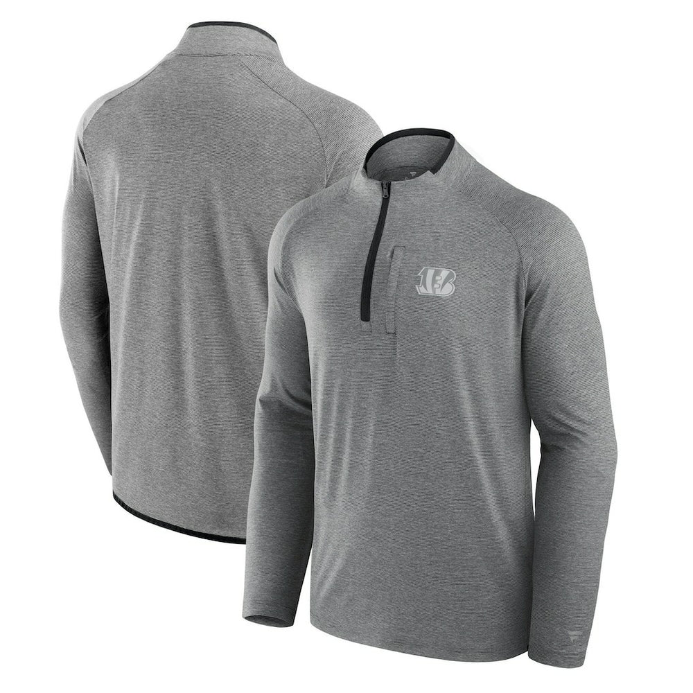 Cincinnati Bengals Unisex Front Office Performance Primary Quarter-Zip Jacket | NFL Hot