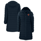 Chicago Bears Cutter & Buck Women's Throwback Logo Mission Ridge Repreve Eco Insulated Full-Zip Puffer Jacket | NFL Outlet
