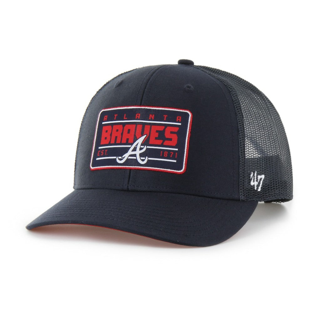 Atlanta Braves '47 Hardline Trucker Adjustable Hat - MLB Hats