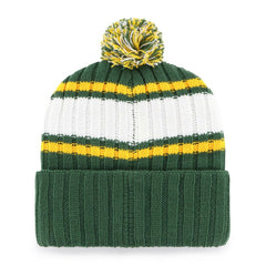 Oakland Athletics '47 Plateau Cuffed Knit Hat with Pom - MLB Hats