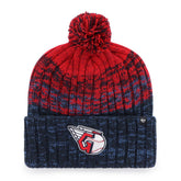 Cleveland Guardians '47 Cascade Cuffed Knit Hat with Pom - MLB Hats