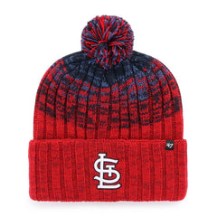 St. Louis Cardinals '47 Cascade Cuffed Knit Hat with Pom - MLB Hats