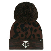Minnesota Twins '47 Women's Rosette Cuffed Knit Hat with Pom - MLB Hats
