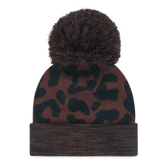 Texas Rangers '47 Women's Rosette Cuffed Knit Hat with Pom - MLB Hats