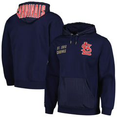 St. Louis Cardinals Mitchell & Ness Team OG 2.0 Current Logo Pullover Hoodie - MLB Hoodies