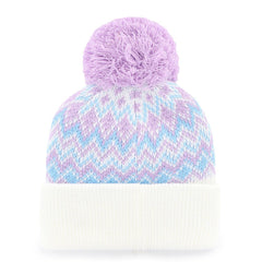 Los Angeles Angels '47 Girls Youth Elsa Cuffed Knit Hat with Pom - MLB Hats
