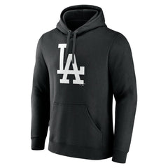 Los Angeles Dodgers Monochrome Personalized Name & Number Pullover Hoodie - MLB Hoodies