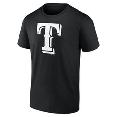 Texas Rangers Monochrome Personalized Name & Number T-Shirt - MLB T-shirts