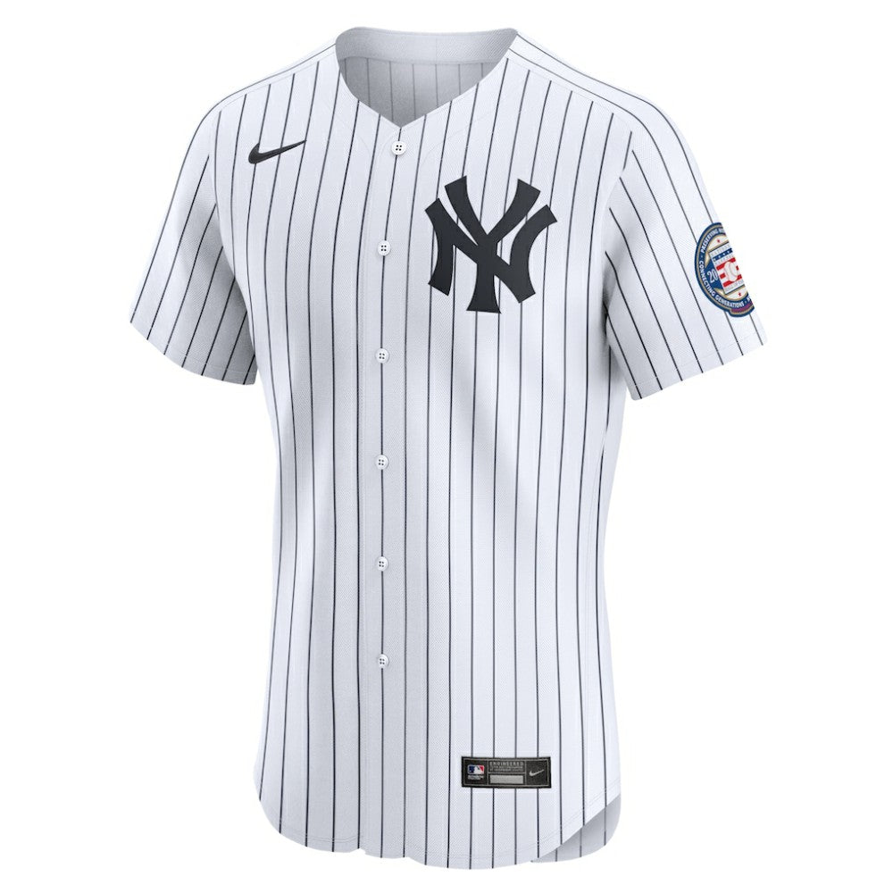 Derek Jeter New York Yankees Nike Home 2020 Hall of Fame Induction Patch Elite Player Jersey - MLB Jerseys