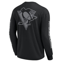Pittsburgh Penguins Fanatics Elements Strive Long Sleeve T-Shirt - NHL T-shirts