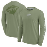 Minnesota Wild Fanatics Elements Strive Long Sleeve T-Shirt - NHL T-shirts