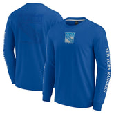 New York Rangers Fanatics Elements Strive Long Sleeve T-Shirt - NHL T-shirts