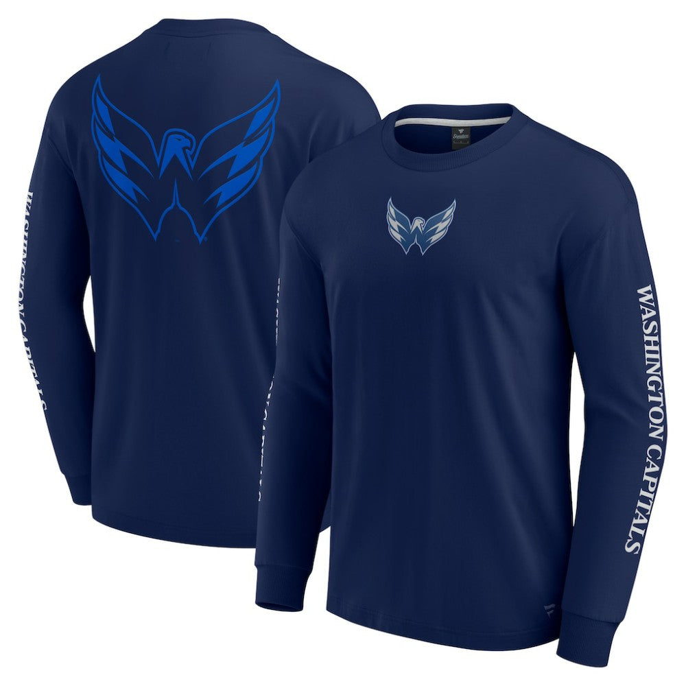 Washington Capitals Fanatics Elements Strive Long Sleeve T-Shirt - NHL T-shirts