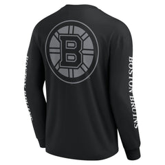 Boston Bruins Fanatics Elements Strive Long Sleeve T-Shirt - NHL T-shirts