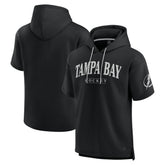 Tampa Bay Lightning Fanatics Elements Ready Short Sleeve Pullover Hoodie - NHL Hoodies