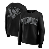 Pittsburgh Penguins Fanatics Women's Elements Flow Pullover Sweatshirt - NHL Sweatshirts