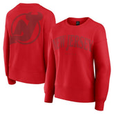 New Jersey Devils Fanatics Women's Elements Flow Pullover Sweatshirt - NHL Sweatshirts