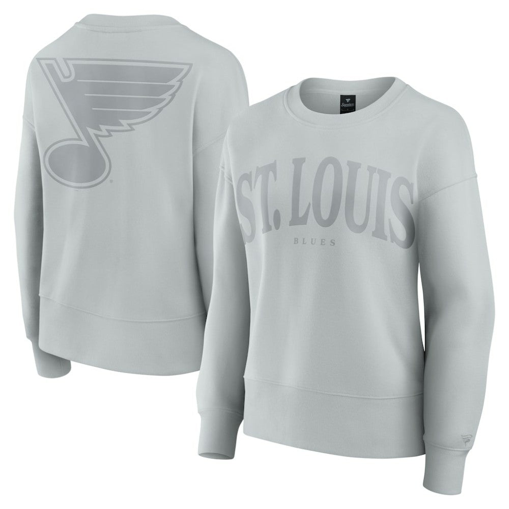 St. Louis Blues Fanatics Women's Elements Flow Pullover Sweatshirt - NHL Sweatshirts