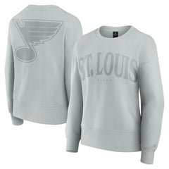 St. Louis Blues Fanatics Women's Elements Flow Pullover Sweatshirt - NHL Sweatshirts