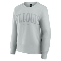 St. Louis Blues Fanatics Women's Elements Flow Pullover Sweatshirt - NHL Sweatshirts