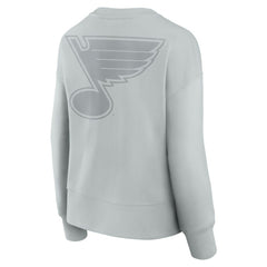 St. Louis Blues Fanatics Women's Elements Flow Pullover Sweatshirt - NHL Sweatshirts