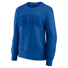 New York Rangers Fanatics Women's Elements Flow Pullover Sweatshirt - NHL Sweatshirts