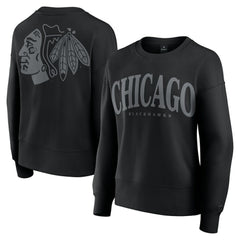 Chicago Blackhawks Fanatics Women's Elements Flow Pullover Sweatshirt - NHL Sweatshirts