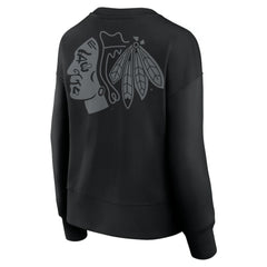 Chicago Blackhawks Fanatics Women's Elements Flow Pullover Sweatshirt - NHL Sweatshirts