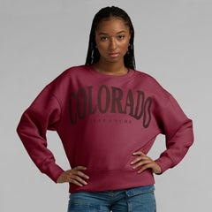 Colorado Avalanche Fanatics Women's Elements Flow Pullover Sweatshirt - NHL Sweatshirts